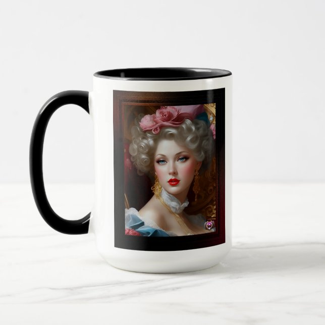Sie sucht Liebe von Xzendor7 Tasse (Links)
