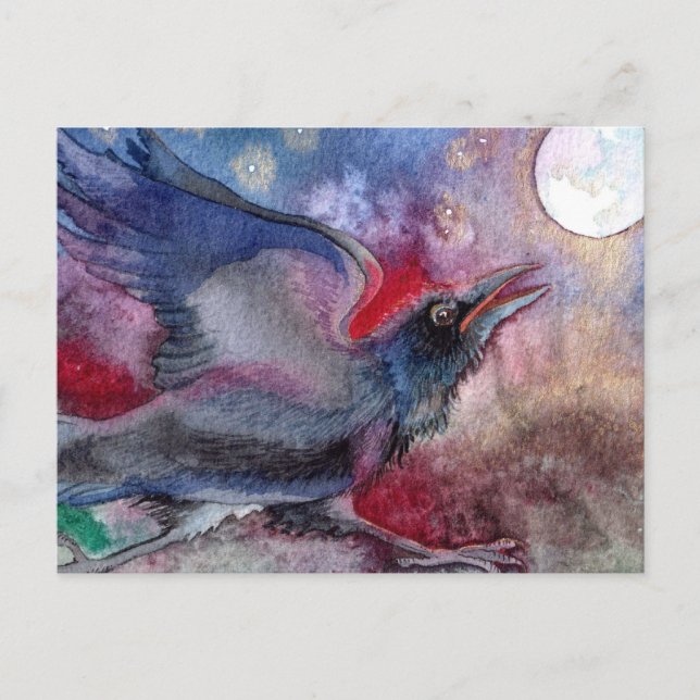 Sie tanzte durch das Licht des Mondes Postkarte (Vorderseite)