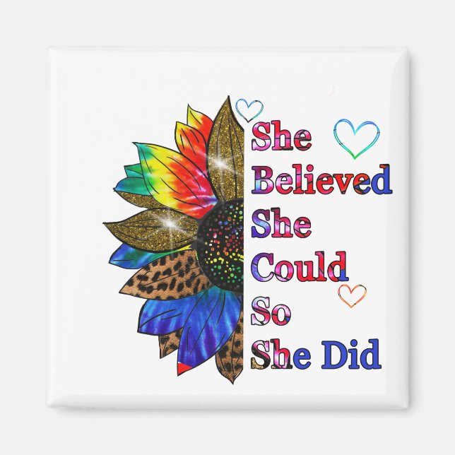 sie tat magnet (Vorne)