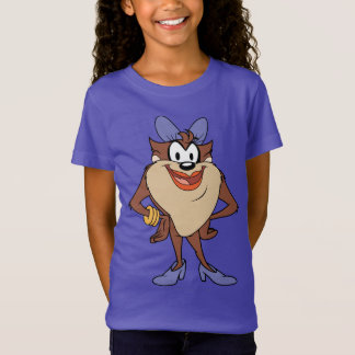 Sie-Teufel in Farbe T-Shirt
