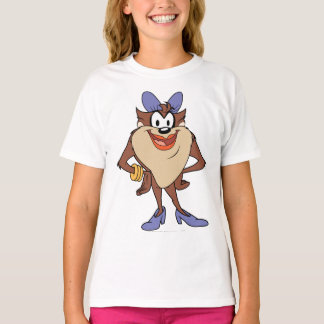 Sie-Teufel in Farbe T-Shirt