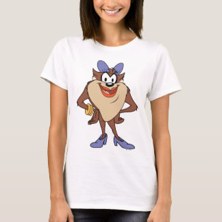 Sie-Teufel in Farbe T-Shirt