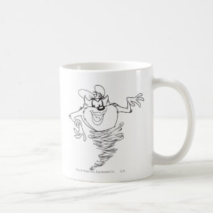 Sie-Teufel Schwarz-Weiß Kaffeetasse