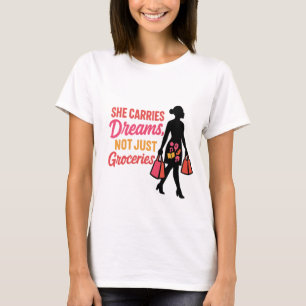 Sie trägt Träume - Inspiration für Frauen T-Shirt