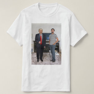 Sie treffen Präsident Donald Trump Foto hinzufü T-Shirt