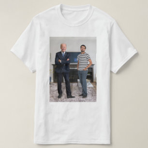 Sie treffen Präsident Joe Biden   Foto hinzufügen T-Shirt