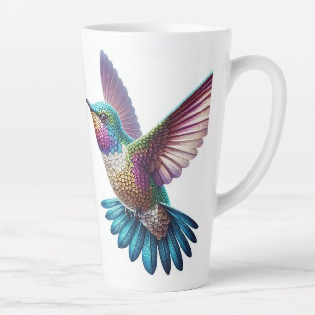 Sie trinken gerne Kaffee zu spät, nicht nur ein bi Milchtasse (Rechts)