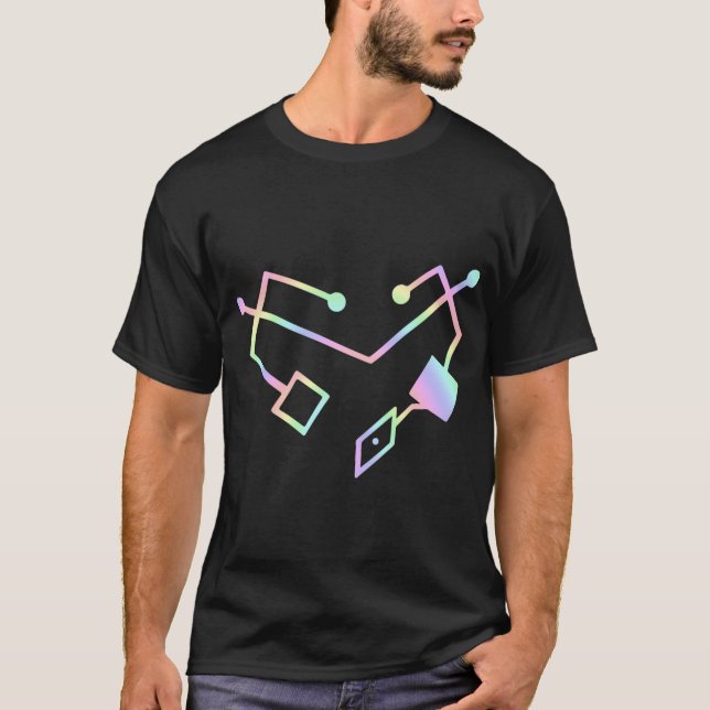 Sie trug das Herz von Etheria Failsafe Pastel T-Shirt (Vorderseite)