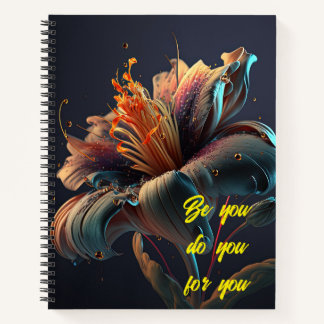 Sie tun für Ihre Blume Notebook Notizbuch