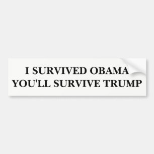 Sie überleben autoaufkleber