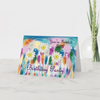 Sie und Apos sind zu einer Geburtstagsparty eingel Einladung