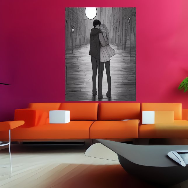 Sie und ich | AI Art Poster (Von Creator hochgeladen)