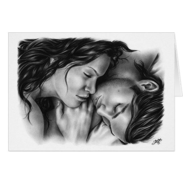 Sie und ich kardieren (Vorderseite (Horizontal))