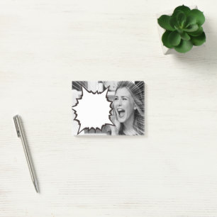 SIE VERGESSEN NIE, WAS SIE GESAGT HABEN POST-IT-NO POST-IT KLEBEZETTEL