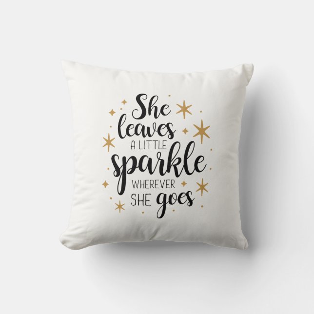 Sie Verlasse ein kleines spärliches Rotes Liebe Ki Kissen (Vorderseite)