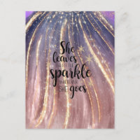 Sie Verlasse einen kleinen, spärlichen Luxus-Glitz