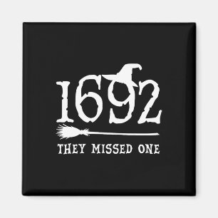 Sie vermissten ein Halloween-Feministenstertrial W Magnet