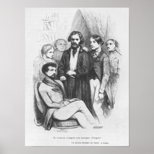 Sie verstanden seinen Geldmangel Poster (Vorne)