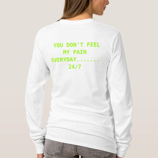 SIE VERSTEHEN NICHT, BIS SIE HABEN ES…. T-Shirt (Rückseite)