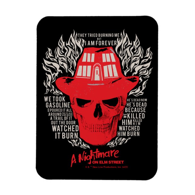 Sie versuchten, mich zu brennen magnet (Vertikal)