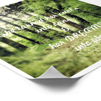 Sie verwandelte ihre Kantine in Dosen Poster