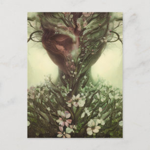 Sie vom Wald Postkarte