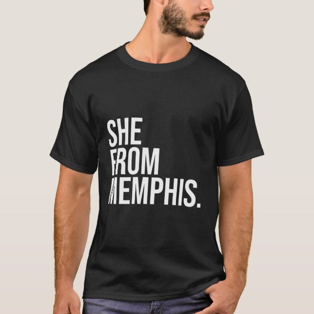 Sie von Memphis T-Shirt (Vorderseite)