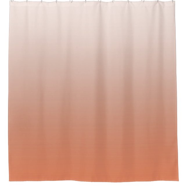 SIE WÄHLEN FARBE INSTANT Ombré schattig Duschvorhang (Vorderseite)