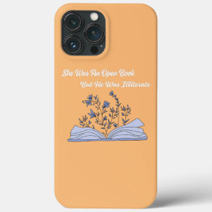 Sie war ein offenes Buch, aber er war Analphabet l Case-Mate iPhone Hülle