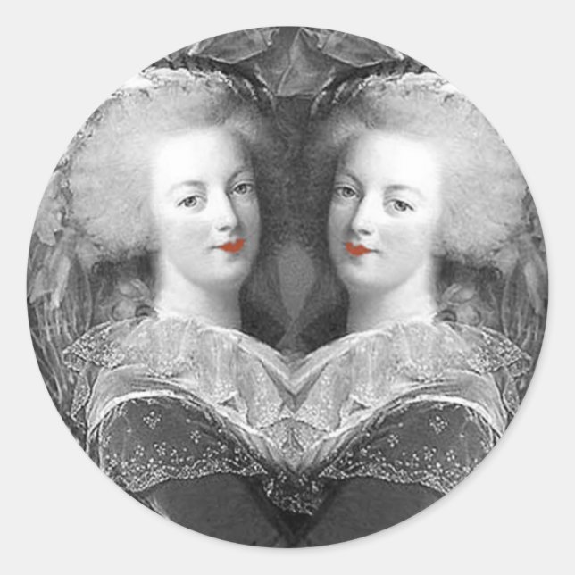 Sie war ihr einziger Trost. Runder Aufkleber (Vorderseite)