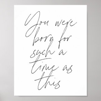 Sie waren für solch eine Zeit wie dieses Script ge Poster