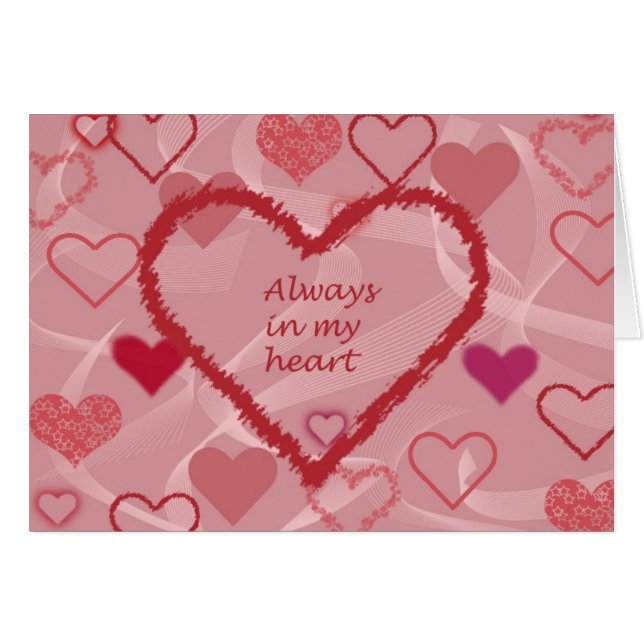 Sie waren immer in meinem Herzen (Vorderseite (Horizontal))