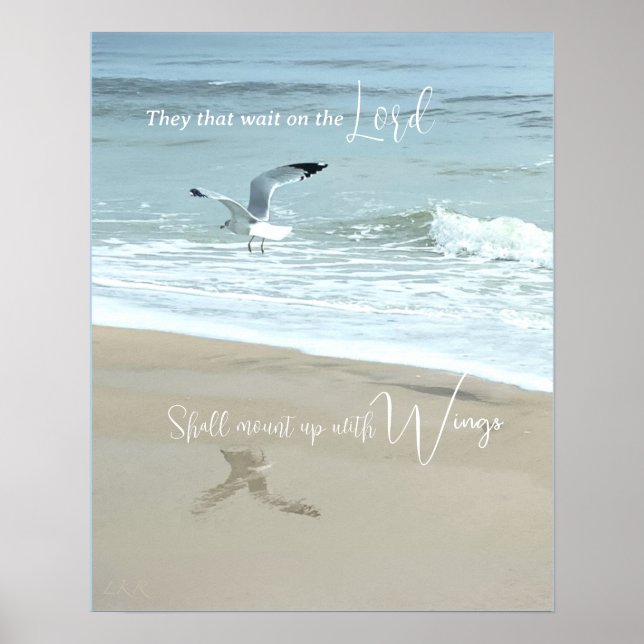 Sie warten auf den Herrn Poster (Vorne)