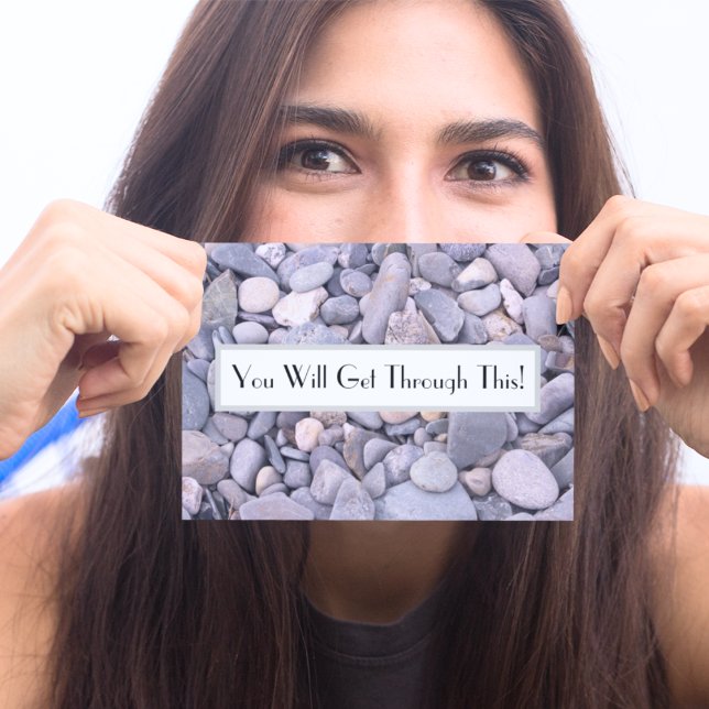 Sie werden durch diese Zen-Peddles kommen Postkarte (Von Creator hochgeladen)