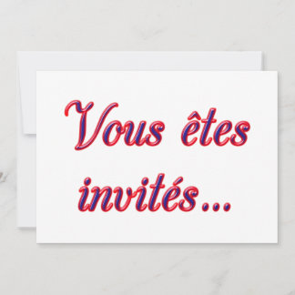 Sie werden eingeladen einladung