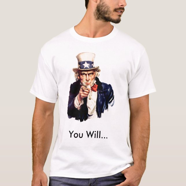 Sie werden es tun T-Shirt (Vorderseite)