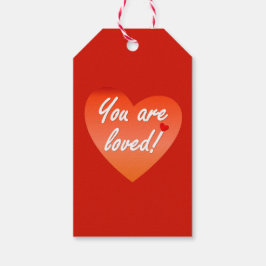 Sie werden geliebt geschenkanhänger