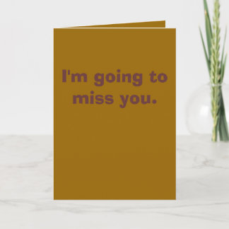 Sie werden Ihre Karte verpassen