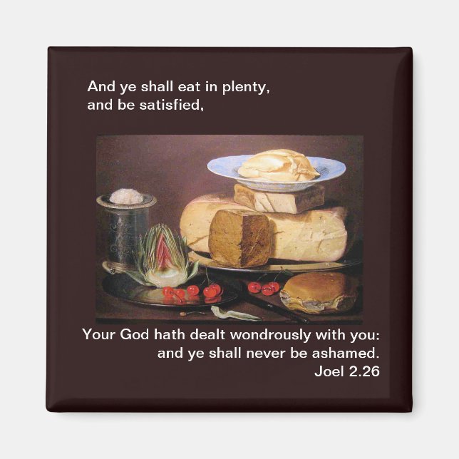 Sie werden in Plenty - Magnet essen (Vorne)