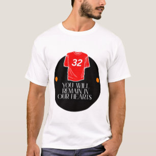 Sie werden in unserem Herzen rudi johnson bleiben T-Shirt