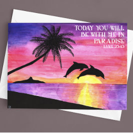 Sie werden mit mir in der Paradise Sympathie Karte