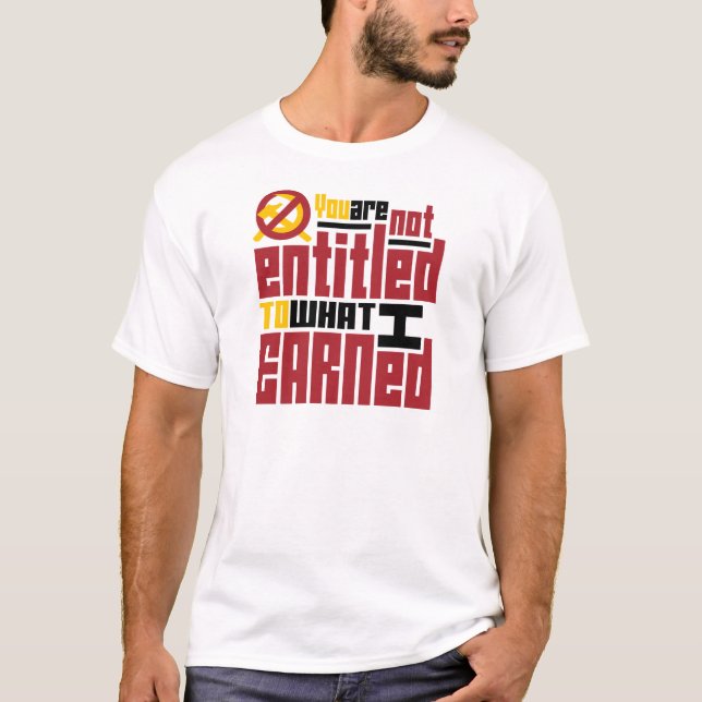 Sie werden nicht erlaubt zu, was ich erwarb T-Shirt (Vorderseite)