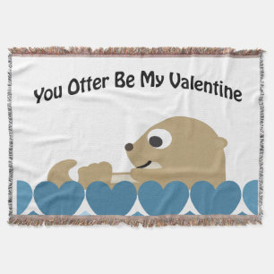 Sie werden nicht mein Valentin sein mit dem Herzen Decke