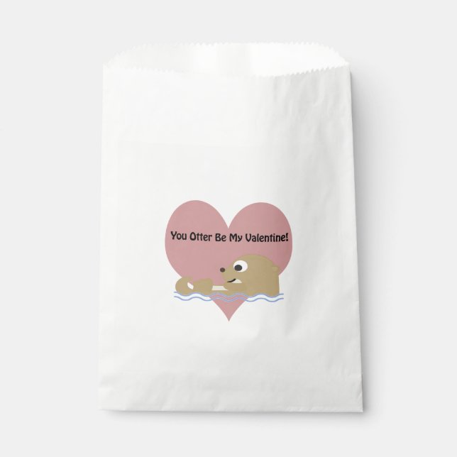 Sie werden nicht mein Valentinin sein Geschenktütchen (Vorderseite)