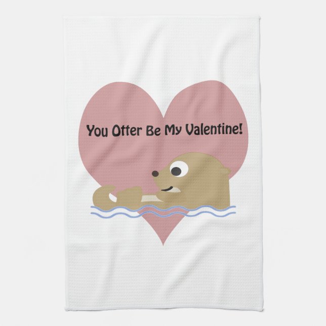 Sie werden nicht mein Valentinin sein Handtuch (Vertikal)
