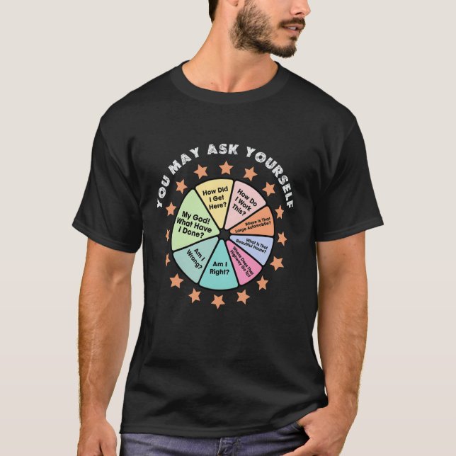 SIE WERDEN SICH FRAGEN T-Shirt (Vorderseite)