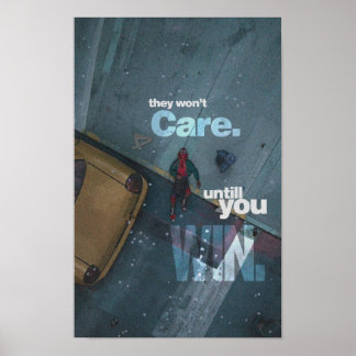 Sie werden sich nicht darum kümmern, bis du gewinn poster