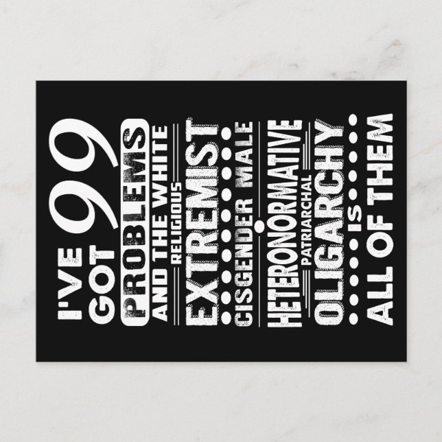 Sie werden wissen, wer Sie damit sind Postkarte (Vorderseite)