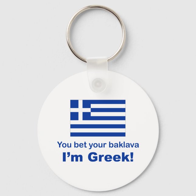 Sie wetteten Ihren Baklava Schlüsselanhänger (Vorderseite)