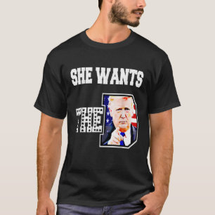 Sie Will das D Donald Trump 2024 T Shirt
